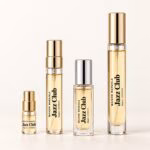 Maison Margiela Jazz Club regular 2 ml and larger regular decants alongside premium 5 ml and 10 ml glass atomisers