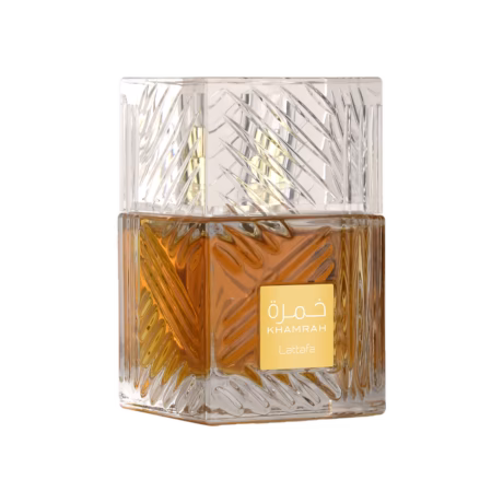 Lattafa Khamrah Eau de Parfum bottle