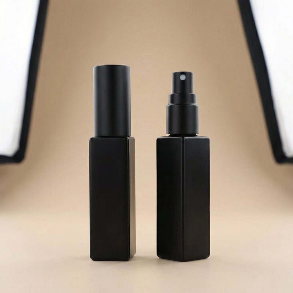 10 ml black glass bottle fragrance decant